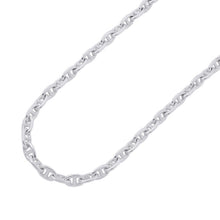 Load image into Gallery viewer, HERMES Chaine d'Ancre Necklace 39 frames Size MM SV925
