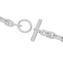 Load image into Gallery viewer, HERMES Chaine d'Ancre Necklace 39 frames Size MM SV925
