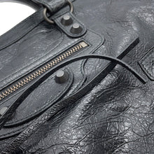 将图像加载到图库查看器中，BALENCIAGA Le City Handbag Black811442 Leather Size Small
