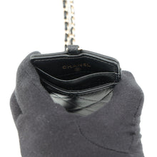 Load image into Gallery viewer, CHANEL Matelasse ChainShoulder Card Case BlackAP0711 Lambskin
