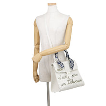将图像加载到图库查看器中，Delvaux Brillon Rumor WhiteAA0480BFF010DCM Box Calf Leather Size MM
