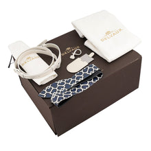 将图像加载到图库查看器中，Delvaux Brillon Rumor WhiteAA0480BFF010DCM Box Calf Leather Size MM
