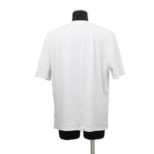 将图像加载到图库查看器中，HERMES T-shirt by Quadrige Size L WhiteH667800HA90LA Cotton100%
