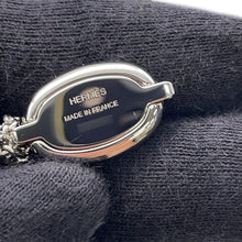 Load image into Gallery viewer, HERMES Mini Maillon Necklace Size PM White Metal Lacquer
