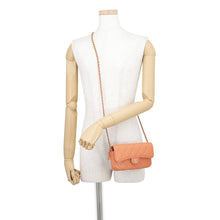 Load image into Gallery viewer, CHANEL Chain wallet OrangeAP2096 Lambskin
