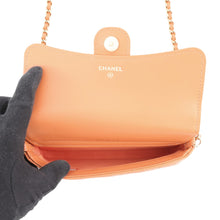 Load image into Gallery viewer, CHANEL Chain wallet OrangeAP2096 Lambskin
