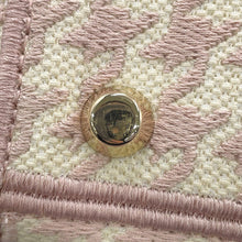 Load image into Gallery viewer, Dior Lady D-Light Houndstooth 2-Way Bag Rose De VanM0565OZAF_M912 Canvas Size Medium
