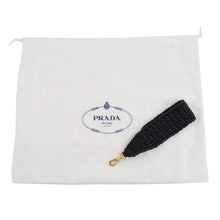 Load image into Gallery viewer, PRADA Raffia Envelope Handbag Black1BF129.2A2T Raffia
