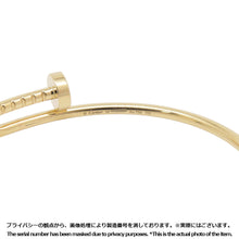 Load image into Gallery viewer, CARTIER Juste Un Clou Bracelet Size SM/16B6062616 18K Yellow Gold
