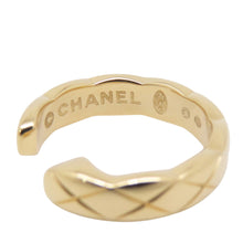 将图像加载到图库查看器中，CHANEL Coco Crush Collection Single Ear CuffJ12157 18K Yellow Gold
