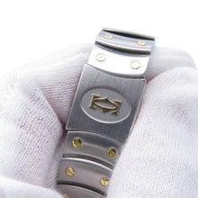 将图像加载到图库查看器中，CARTIER Santos Rondo MM W29mm Stainless Steel K18YG Ivory DialW20037R3
