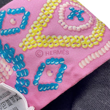 将图像加载到图库查看器中，HERMES Twilly Kelly Amperle Rouge/Blanc/Multicolor Silk100%
