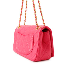 将图像加载到图库查看器中，CHANEL 19 Matelasse ChainShoulder Bag Pink Leather Size 20
