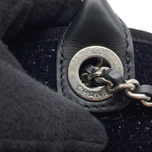 Load image into Gallery viewer, CHANEL Deauville Shopping Tote Black Canvas Leather Size Mini
