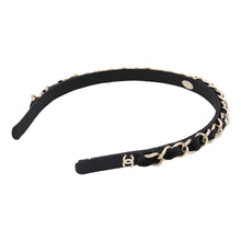 Load image into Gallery viewer, CHANEL Katyusha BlackAAB860 Silk90% Polyurethane%
