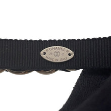 Load image into Gallery viewer, CHANEL Katyusha BlackAAB860 Silk90% Polyurethane%
