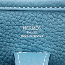 Load image into Gallery viewer, HERMES Evelyne3 New Blue Jean Taurillon Clemence Size 23
