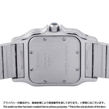 将图像加载到图库查看器中，CARTIER Santos Galve LM H41mm×W29mm Stainless Steel K18YG Ivory DialW20011C4
