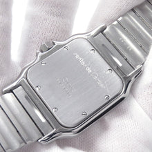 将图像加载到图库查看器中，CARTIER Santos Galve LM H41mm×W29mm Stainless Steel K18YG Ivory DialW20011C4
