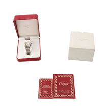 将图像加载到图库查看器中，CARTIER Santos Galve LM H41mm×W29mm Stainless Steel K18YG Ivory DialW20011C4
