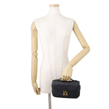 将图像加载到图库查看器中，LOUIS VUITTON Pochette Metis EW NoirM46595 Monogram Empreinte Leather
