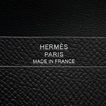 Load image into Gallery viewer, HERMES Bearn Card Case Black Epsom

