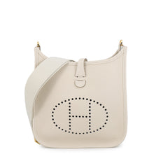 Load image into Gallery viewer, HERMES Evelyne 3 Craie Taurillon Clemence Size 23
