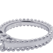 将图像加载到图库查看器中，Van Cleef &amp; Arpels Ester Diamond Ring Size 49/#9 Pt950
