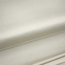 Load image into Gallery viewer, CHANEL Mini Matelasse Flap Bag WhiteAS3002 Caviar Leather Size 17
