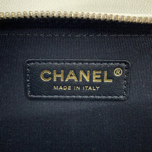 Load image into Gallery viewer, CHANEL Mini Matelasse Flap Bag WhiteAS3002 Caviar Leather Size 17
