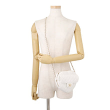 Load image into Gallery viewer, CHANEL Matelasse Heart Shape Chain Shoulder WhiteAS3191 Lambskin
