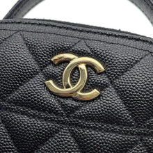 Load image into Gallery viewer, CHANEL Matelasse ChainClutch Back BlackAP4438 Caviar Leather
