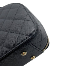 Load image into Gallery viewer, CHANEL Matelasse ChainClutch Back BlackAP4438 Caviar Leather
