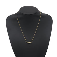Load image into Gallery viewer, TIFFANY&amp;Co. Knot Diamond Necklace Size Small75123582 18K Yellow Gold
