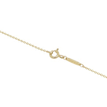 Load image into Gallery viewer, TIFFANY&amp;Co. Knot Diamond Necklace Size Small75123582 18K Yellow Gold
