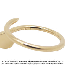 Load image into Gallery viewer, CARTIER Juste Un Clou Ring Size Small/51/#11B4225900 18K Yellow Gold
