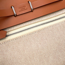 Load image into Gallery viewer, HERMES Herbag zip Gold/Ecru Toile H Vache Hunter Leather Size Mini
