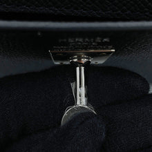 Load image into Gallery viewer, HERMES Kelly Sellier Black Epsom Size 25
