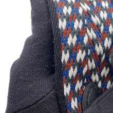 Load image into Gallery viewer, HERMES Bandouliere Sangle Caval Black/White/Blue Canvas Swift Leather

