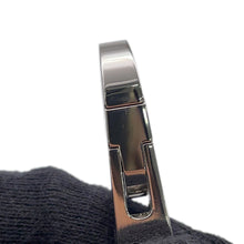Load image into Gallery viewer, HERMES Bandouliere Sangle Caval Black/White/Blue Canvas Swift Leather

