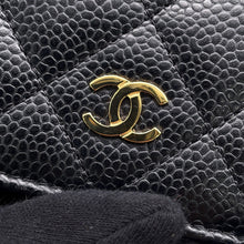 Load image into Gallery viewer, CHANEL Matelasse Classic Chain Wallet BlackAP0250 Caviar Leather
