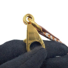 Load image into Gallery viewer, HERMES Bandouliere Sangle Caval Ecru/Beige/Gold Canvas Swift Leather Size 25/MM
