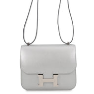 HERMES Constance3 Miroir Argent Chevre Shamqila Size Mini