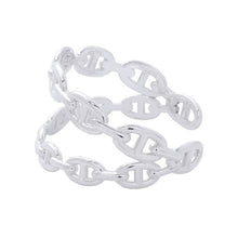 Load image into Gallery viewer, HERMES Chaine d'Ancre Double Bangle Size LG SV925
