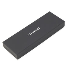 Load image into Gallery viewer, CHANEL Scarf Icon motif CC logo Black/White Silk100%
