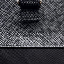 Load image into Gallery viewer, PRADA Re-Nylon x Saffiano Leather Smartphone Case Black2ZH108 Nylon Leather
