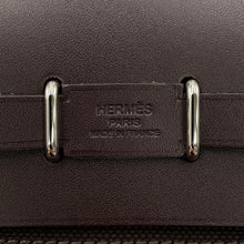 Load image into Gallery viewer, HERMES Herbag zip Ebene Toile Military Vache Hunter Leather Size Mini
