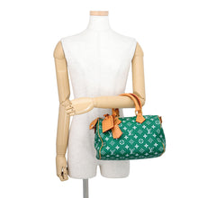 将图像加载到图库查看器中，LOUIS VUITTON Speedy P9 Bandouliere VertM24423 Calf Leather Monogram Size 25
