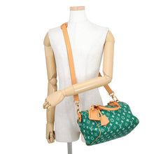 将图像加载到图库查看器中，LOUIS VUITTON Speedy P9 Bandouliere VertM24423 Calf Leather Monogram Size 25
