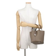 将图像加载到图库查看器中，HERMES Picotin Lock Etoupe Taurillon Clemence Size PM
